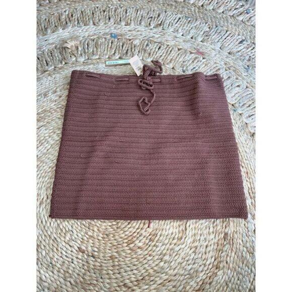 Size 4X SKIMS Crochet Swim Mini Skirt in Jasper - Skims Swim Wear Size‎ 4x - Picture 2 of 3